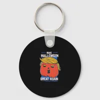 Trumpkin Halloween Pupmkin Classic Keychain