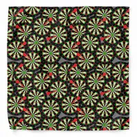 Pub Darts Team Darts Player Dart Board Pattern Bandana