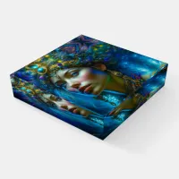 Ethereal Fantasy Art Princess Warrior Beautiful   Paperweight