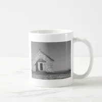 One Room School in Black and White Selective Color Coffee Mug