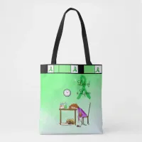 Living the Lymie Life Lyme Disease Tote Bag