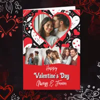 Personalized Photo and Text Valentine's Day Card