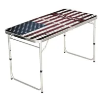 USA American Flag Patriotic  Beer Pong Table