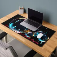 Fun Cute Bubble Wonderland  Desk Mat