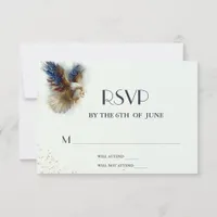 RSVP Bald Eagle Patriotic USA Semiquincentennial
