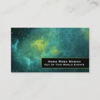 *~* Universe Nebula Cosmic Galaxy Stars Business Card