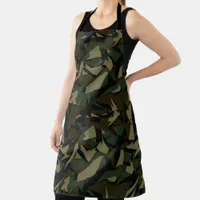 Artistic Army Camo Pattern Apron