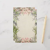 Vintage Spring Florals Stationery