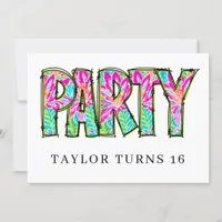 * PARTY PHOTO Birthday Any  Event Personalize Invitation