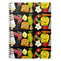 Fun Food Collage Notebook