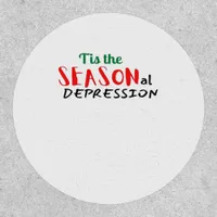 This The Seasonal Depression Holiday Patch