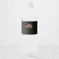 My Heart Is Your Hands Classic Style Water Bottle Label
