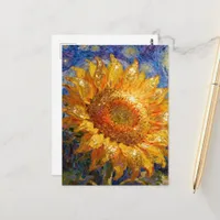 Beautiful Sunflower Postcard