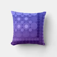 Modern Dream Bubbles Purple Cushions