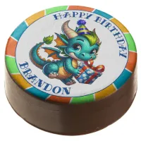 Dragon Themed Boy's Birthday Party Chocolate Covered Oreo