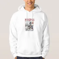 Retro No Kings Since 1776 Rejecting Kings Classic  Hoodie