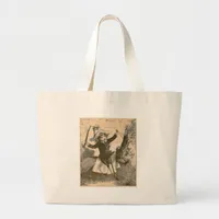 Playing Pony Games Large Tote Bag