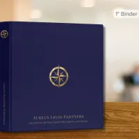 Estate Planning Portfolio Blue Binder