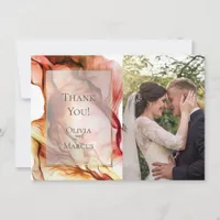 THANK YOU |  PHOTO FRAME Autumn Colors Abstract 4