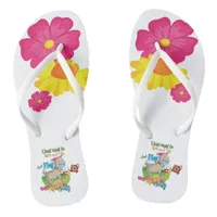 GOAT | Just Want to Have Some Tea Play With Goats Flip Flops