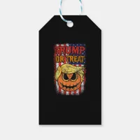 Trumpkin Or Treat Funny Halloween Trumpkin Gift Tags