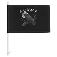 F-Caw-F Cool Unique Car Flag