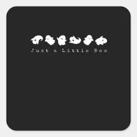 Just Little Boo Creative Casual Square Sticker