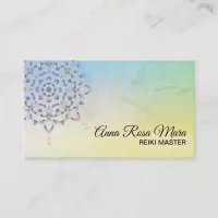 *~* Yoga Energy Healer Reiki Meditation Massage Business Card