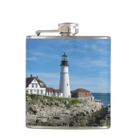 Portland Head Light Flask