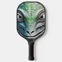 Reptilian Lizard Man Alien Extraterrestrial Being  Pickleball Paddle