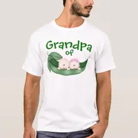 Grandpa of Mixed Twins T-Shirt