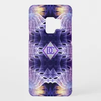 Purple Fantasy 2 Monogram Samsung Galaxy Case