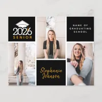 BUDGET Photo Senior Graduation Announcement