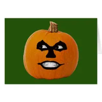 Jack o' Lantern Sinister Face, Halloween Pumpkin