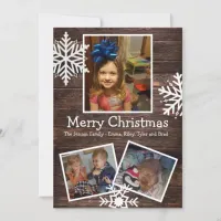 Personalized Photo Christmas  Holiday Card