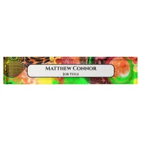 Marble Classy Modern Personalized     Desk Name Plate