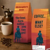 Custom Cowboy Brew Roasted Coffee