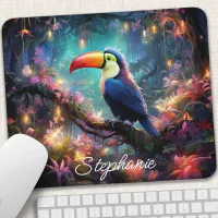 Personalized Toucan Paradise Mouse Pad