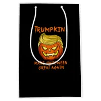 Trumpkin Make Halloween Great Again Jack O Lantern Medium Gift Bag