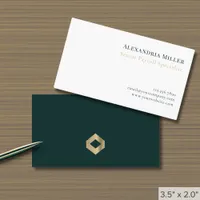 Modern Minimalist Luxury Logo Business Card