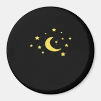Whimsigoth Night Sky Sun Moon Witchy Magnet