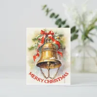 Vintage Bell - Christmas Card