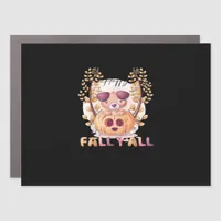 It’s Fall Y’all Pumpkin Halloween Cat Autumn Car Magnet