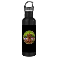 Forest Gnomes Cottagecore Goblincore Fairycore Stainless Steel Water Bottle