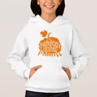 Pumpkin Patch Princess Typography  Hoodie