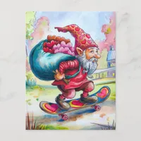 Valentine Gnome Postcard