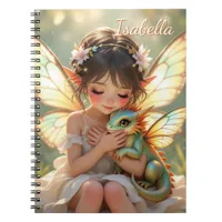 Fairy and Dragon | Chibi Anime Fairy Tale Notebook