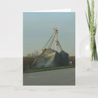 Storm Damaged Grain Bin Gallatin Missouri  Card