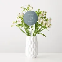 50 and Fabulous Modern Script  Balloon