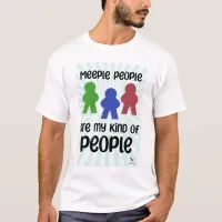 Meeple People Fun Board Game Night Slogan T-Shirt